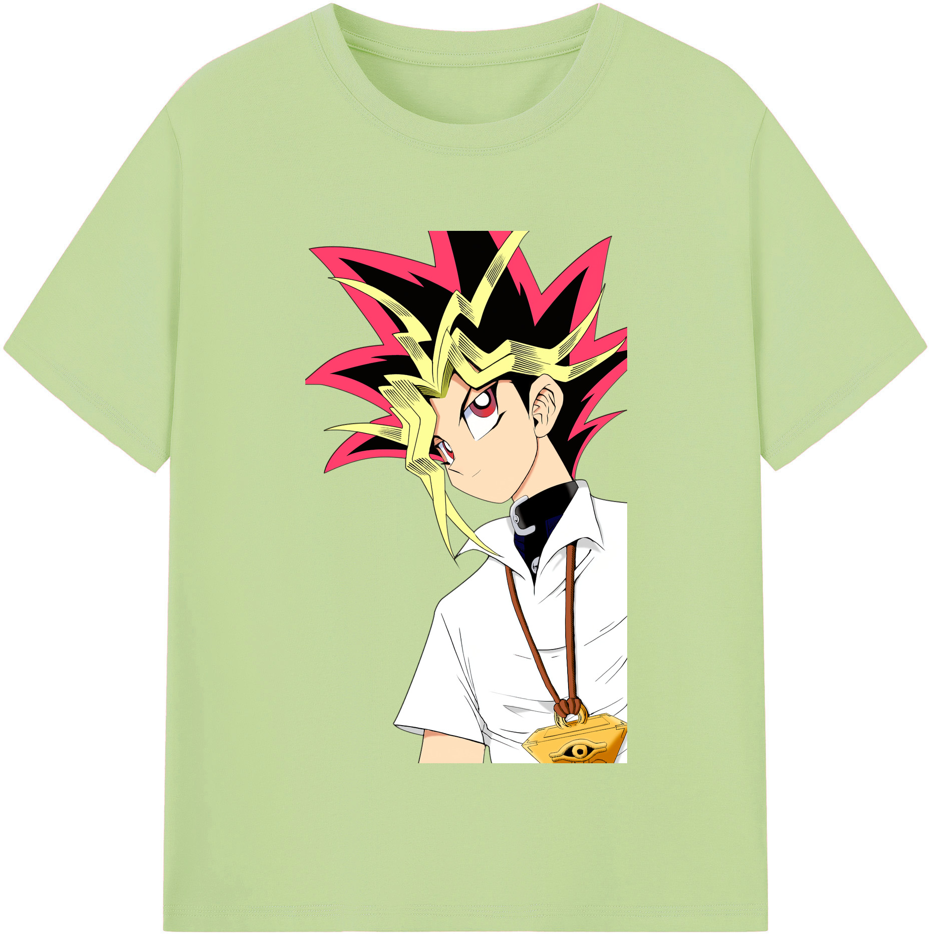 （画像用） 遊☆戯☆王 Yu-Gi-Oh! 綿100％半袖Tシャツ（フロントプリント）